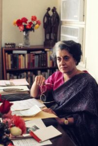 Audio description of Indira Gandhi